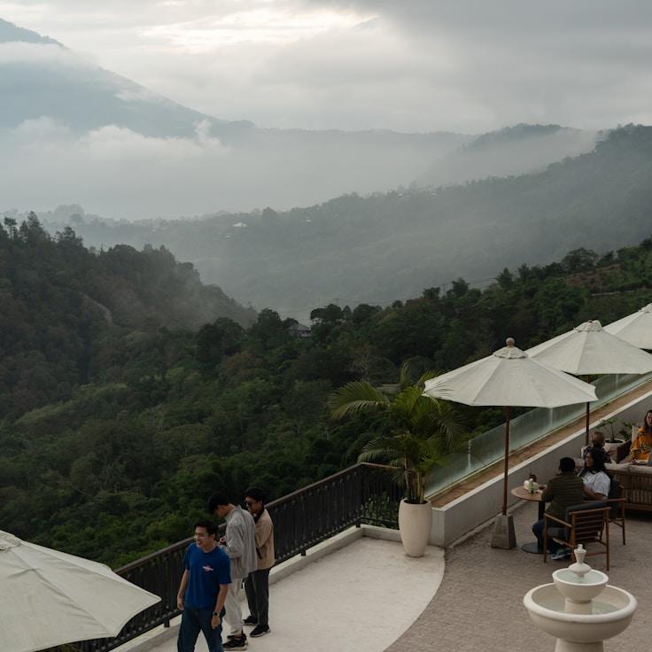 Outdoor terrace seating suitable for families in Amsterdam